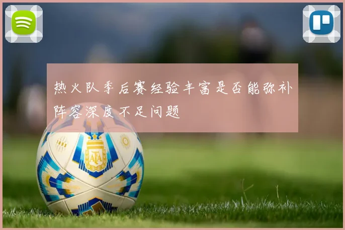 热火队季后赛经验丰富是否能弥补阵容深度不足问题